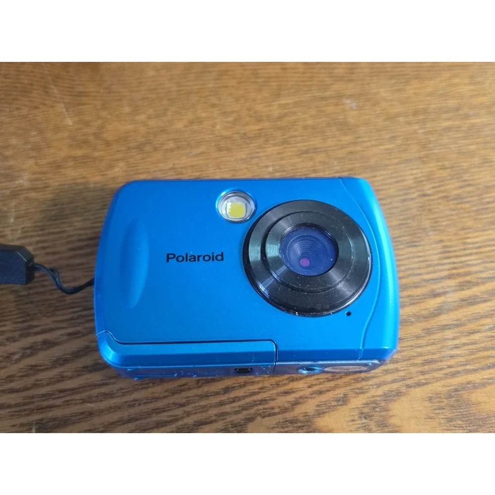 POLAROID IS048 Waterproof 16MP Digital Portable Handheld Action Camera - Teal